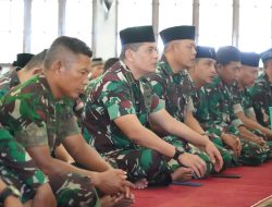 Korem 012/Teuku Umar Gelar Doa Bersama Dalam Rangka Peringati Hari Juang TNI AD Ke-80 Tahun 2025