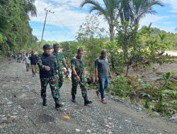 Peduli Korban Bencana Alam, Danrem 012/TU Kunjungi Warga Terdampak Serta Tinjau Infrastruktur Rusak Didampingi Dandim 0105/Abar