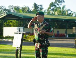 Danrem 012/TU Pimpin Upacara Rutin, Teguhkan Nilai Pancasila dan Jati Diri Prajurit