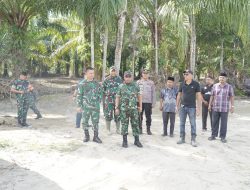 Jembatan Gantung Dibangun di Aceh Barat, Danrem 012/TU Tekankan Manfaat Nyata bagi Masyarakat