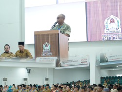 Danrem 012/TU Hadiri Rakorkab Aceh Barat, Perkuat Sinergi Membangun Daerah yang Maju dan Sejahtera