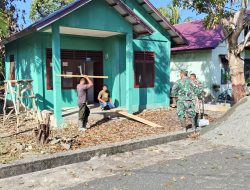 Dansatgas TMMD Reguler Ke-127 Kodim 0105/Abar: Sasaran Fisik RTLH Wujudkan Impian Warga Prasejahtera Menjadi Kenyataan