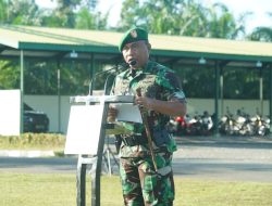 Momentum Upacara 17-an, Korem 012/TU Perkuat Komitmen Prajurit Jalankan Tugas Sesuai Pedoman Kasad