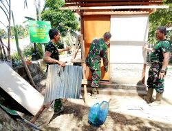 Satgas TMMD Fokus Tingkatkan Kesehatan Warga Lewat Fasilitas MCK