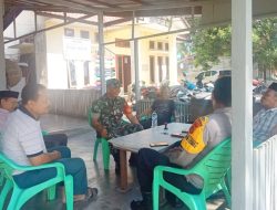 Sinergi TNI-Polri di Momen Lebaran, Babinsa dan Bhabinkamtibmas Ajak Warga Jaga Kamtibmas