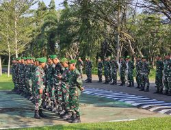 Korem 012/Teuku Umar Gelar Apel Siaga Dalam Rangka Antisipasi Bangsit di Dalam Negeri