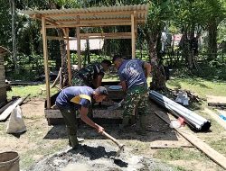 Stop Buang Air Besar Sembarangan, Satgas TMMD Reguler ke-127 Kodim 0105/Abar Bangunkan Warga Jambanisasi