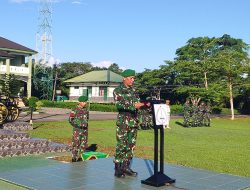 Kasi Log Kasrem 012/Teuku Umar Pimpin Upacara 17 San Bulan Maret di Makorem 012/TU