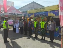 Korem 012/TU : Personil Koramil 05/Darul Makmur Perkuat Pengamanan Mudik Lebaran dalam Operasi Ketupat Seulawah