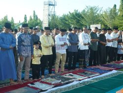 Momentum Idul Fitri 1447 H, Danrem 012/ Laksanakan Shalat Ied di Lapangan Yonif 116/GS