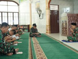 Korem 012/TU Gelar Doa Bersama untuk Almarhum Prajurit Perdamaian PBB dan Keselamatan Prajurit Kodam IM