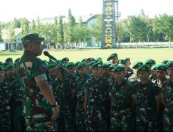 Danrem 012/TU Beri Pengarahan Kepada Prajurit Yonif 116/GS yang akan Mengikuti Satgas Pamtas RI – PNG Statis bersama Yonif 117/KY
