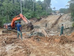Satgas TMMD 127 Terus Pacu Pembangunan Jalan Desa di Beutong