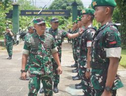 Kasdam IM Tinjau Ratusan Prajurit Yon TP 958/RM di Abdya, Ingatkan Jauhi Judi Online dan Narkoba