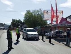 TNI Hadir untuk Rakyat: Personil Koramil Darul Makmur Amankan Lebaran 1447 H di Nagan Raya