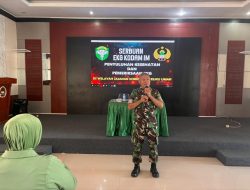 Peduli Kesehatan Jantung, Kodam IM Gelar Penyuluhan dan Pemeriksaan Elektrokardiogram di Kodim 0105/Abar