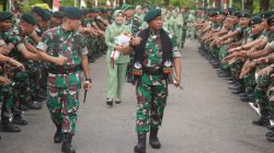 Danrem 012/TU Kunjungi Yonif 115/Macan Leuser, Tekankan Disiplin dan Profesionalisme Prajurit 