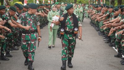 Danrem 012/TU Kunjungi Yonif 115/Macan Leuser, Tekankan Disiplin dan Profesionalisme Prajurit 