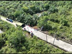 Kurun Waktu 16 Hari, TNI AD Rampungkan Pembangunan Jembatan di Desa Pasi Rasian, Aceh Selatan