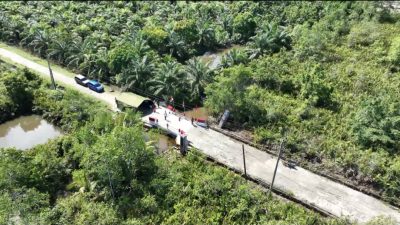 Kurun Waktu 16 Hari, TNI AD Rampungkan Pembangunan Jembatan di Desa Pasi Rasian, Aceh Selatan