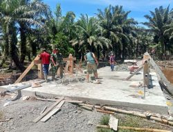 TNI terus bersinergi Percepatan Pembagunan Jembatan Aramco