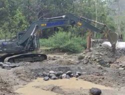 10 Hari Kerja Tanpa Henti, Satgas Kodim 0105/Abar Tuntaskan Tahap Penimbunan Oprit Jembatan Armco Sikundo