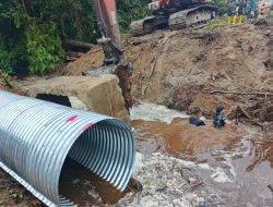 TNI Kebut Pembangunan Jembatan Desa Raket, Aramco Terpasang dan Penguatan Tapak Dimaksimalkan