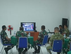 Dukung Percepatan KDKMP, Danrem 012/Teuku Umar Ikuti Rapat Evaluasi via Vicon