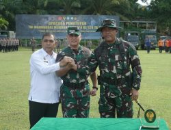 Kapoksahli Pangdam Iskandar Muda, Brigadir Jenderal TNI Mahesa Fitriadi Resmi Tutup TMMD Ke – 128 Di Abdya