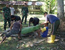 Korem 012/TU Salurkan Hewan Kurban Bantuan Kasad kepada Tiga Pesantren dan Panti Asuhan
