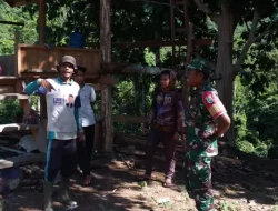 korem 012/TU : Babinsa Koramil 01/Jaya Gencarkan Sosialisasi Karhutla, Warga Diimbau Tidak Membuka Lahan dengan Cara Membakar
