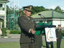 KOREM 012/TEUKU UMAR GELAR UPACARA PERINGATAN HARI LAHIR PANCASILA TAHUN 2026