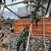 Korem 012/TU: Prajutrit TNI mulai Pasang Mal Pondasi untuk mempercepat Pengecoran Struktur Utama Jembatan