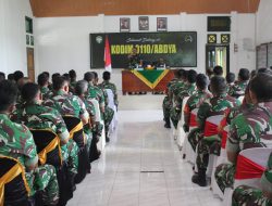 Kasdam IM Apresiasi Kinerja Babinsa di Abdya, Tekankan Hindari Narkoba dan Judi Online