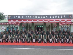 KaAsops sad Mayjen TNI Aminton Manurung S.I.P didampingi Kasdam IM, serta Danrem 012/TU melaksanakan Riksiapops Mabesad Satgas Pamtas RI-PNG Statis Yonif 115/MLKaAsops sad Mayjen TNI Aminton Manurung S.I.P didampingi Kasdam IM, serta Danrem 012/TU melaksanakan Riksiapops Mabesad Satgas Pamtas RI-PNG Statis Yonif 115/ML