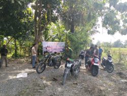 Upaya Pencegahan Karhutla Babinsa Koramil 02/Seunagan Laksanakan Komsos dan Patroli Di Wilayah Binaan