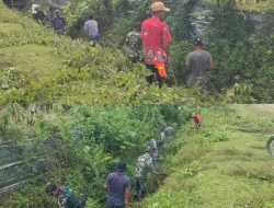 Kodim 0105/Aceh Barat Rawat Kemanunggalan TNI-Rakyat Lewat Gotong Royong