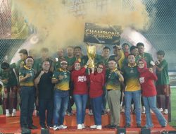 Danrem 012/Teuku Umar Resmi Tutup Turnamen Mini Soccer Piala Danrem, Kodim 0105/Aceh Barat Raih Gelar Juara