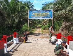 Kodim 0118 genjot tahap finishing jembatan garuda demi dukung akses ekonomi masyarakat
