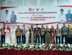 Danrem 012/TU Hadiri Malam Resepsi Kenegaraan HUT Ke-81 Kemerdekaan RI, Disertai Pemberian Piagam Penghargaan