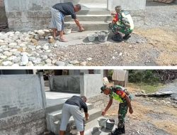 Babinsa Aceh Barat Terus Hadir di Tengah Warga melalui Aksi Gotong Royong