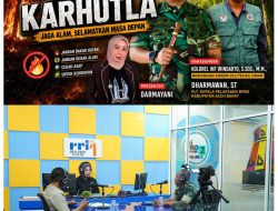 Danrem 012/Teuku Umar Serukan Gerakan “Stop dan Cegah Karhutla”