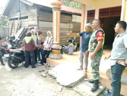 Babinsa Posramil Beutong Ateuh Banggalang Komsos Bersama Warga Di Desa Binaan