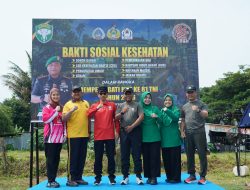 Semarak HUT TNI ke-81, Korem 012/Teuku Umar Gelar Bakti Sosial Kesehatan untuk Masyarakat