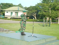 Tingkatkan Kedisiplinan, Korem 012/TU Laksanakan Upacara Mingguan
