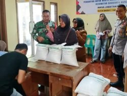 Sinergi TNI–Polri–Gampong: Pantau Distribusi Bantuan Pangan di Kuta Barat Agar Berjalan Lancar dan Tertib