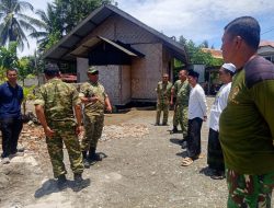 *DANREM 012/TU TINJAU PEMBANGUNAN DAYAH DI ACEH BARAT*