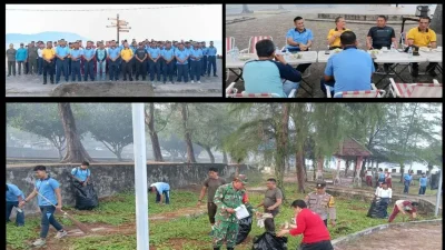 Semangat HUT TNI ke‑81: Kodim 0112/Sabang Ikut Serta Sukseskan Kegiatan Gerakan TNI Peduli Sampah