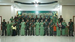 Danrem 012/Teuku Umar Pimpin Korps Raport Kenaikan Pangkat Periode 1 Oktober 2026